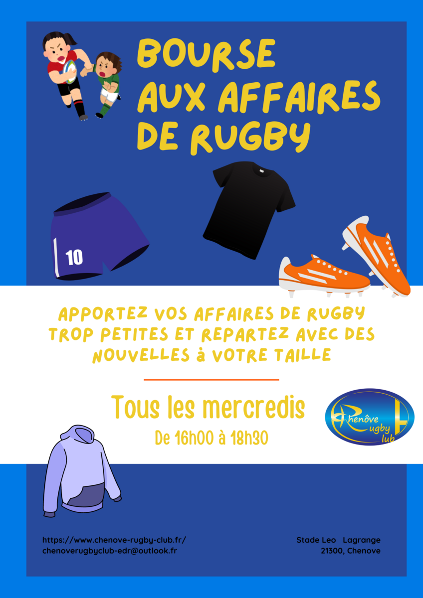 Bourse aux affaires de rugby à l'EDR