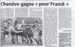 Article le Bien Public 2001