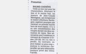 Article le Bien Public 4 décembre 2005