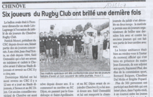 Article le Bien Public 17 juin 2009