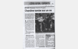 Article le Bien Public 3 mars 2010