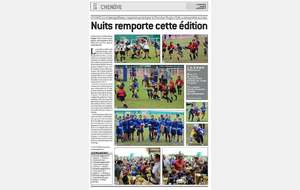 Article le Bien Public 3 juillet 2014