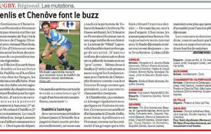 Article le Bien Public 7 juillet 2014