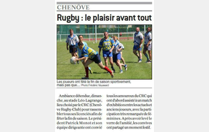 Article le Bien Public 2 juillet 2015