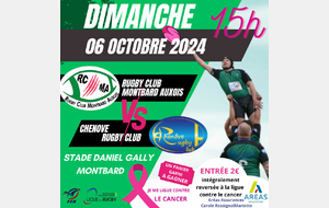 Match aller RC Montbard Auxois - CRC