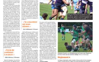 Articles de presse saison 2024 - 2025